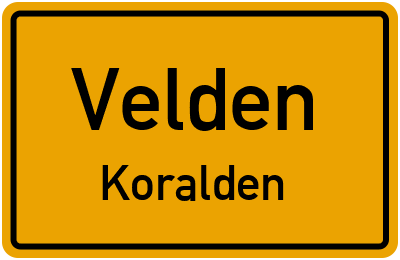 Straßenverzeichnis Velden Koralden