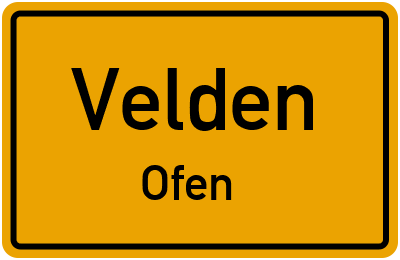 Straßenverzeichnis Velden Ofen