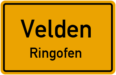 Straßenverzeichnis Velden Ringofen