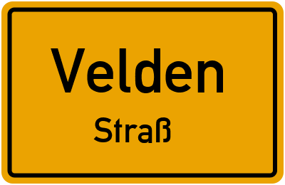 Straßenverzeichnis Velden Straß