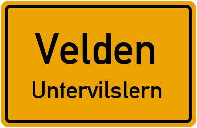 Straßenverzeichnis Velden Untervilslern