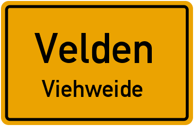 Straßenverzeichnis Velden Viehweide