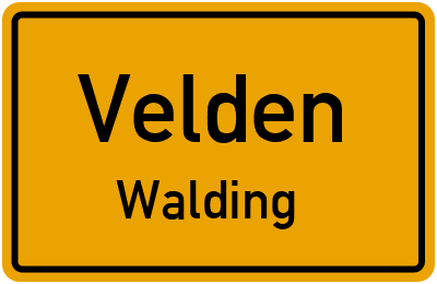 Straßenverzeichnis Velden Walding