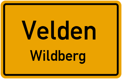 Straßenverzeichnis Velden Wildberg