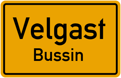 Straßenverzeichnis Velgast Bussin