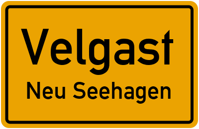 Straßenverzeichnis Velgast Neu Seehagen