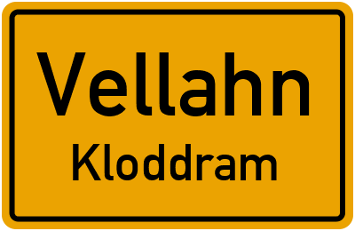 Straßenverzeichnis Vellahn Kloddram