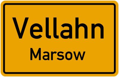 Straßenverzeichnis Vellahn Marsow