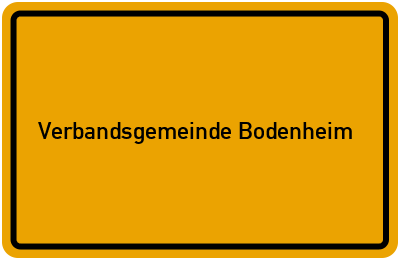 Verbandsgemeinde Bodenheim