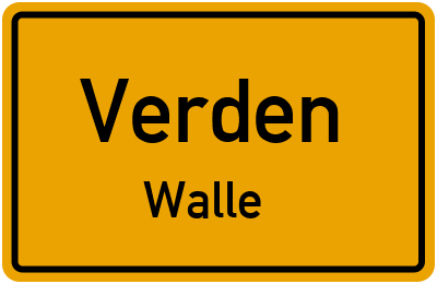 Straßenverzeichnis Verden Walle