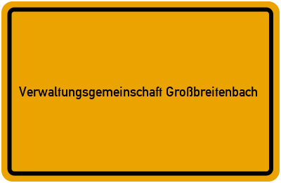 Verwaltungsgemeinschaft Großbreitenbach
