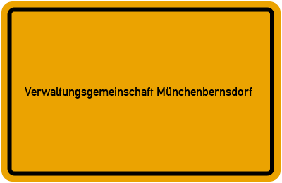 Verwaltungsgemeinschaft Münchenbernsdorf