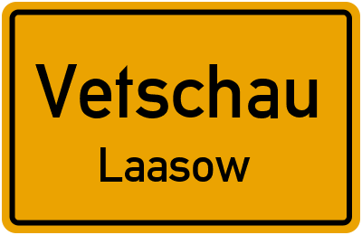 Straßenverzeichnis Vetschau Laasow