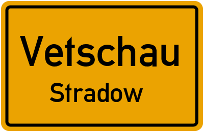Straßenverzeichnis Vetschau Stradow