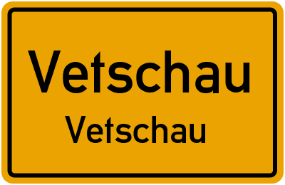 Straßenverzeichnis Vetschau Vetschau