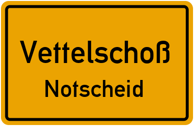 Straßenverzeichnis Vettelschoß Notscheid