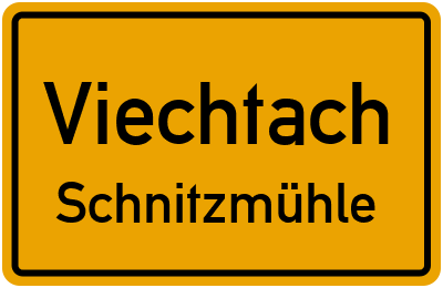 Straßenverzeichnis Viechtach Schnitzmühle