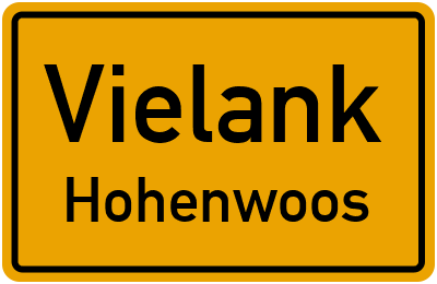 Straßenverzeichnis Vielank Hohenwoos
