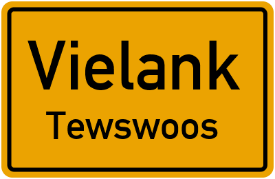 Straßenverzeichnis Vielank Tewswoos