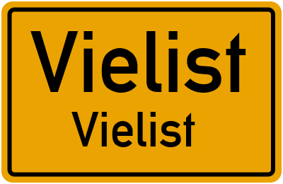 Straßenverzeichnis Vielist Vielist