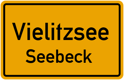 Straßenverzeichnis Vielitzsee Seebeck