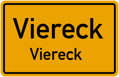 Straßenverzeichnis Viereck Viereck