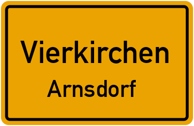 Straßenverzeichnis Vierkirchen Arnsdorf