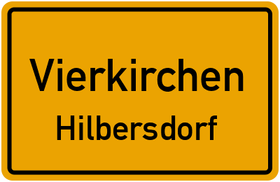 Straßenverzeichnis Vierkirchen Hilbersdorf