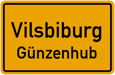 Straßenverzeichnis Vilsbiburg Günzenhub