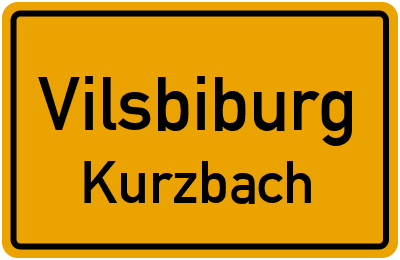 Straßenverzeichnis Vilsbiburg Kurzbach