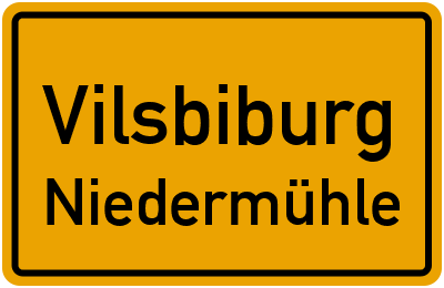 Straßenverzeichnis Vilsbiburg Niedermühle