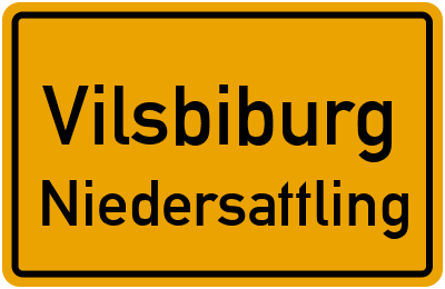 Straßenverzeichnis Vilsbiburg Niedersattling
