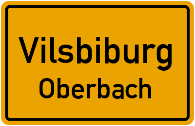 Straßenverzeichnis Vilsbiburg Oberbach