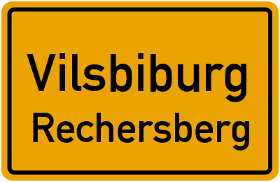 Straßenverzeichnis Vilsbiburg Rechersberg