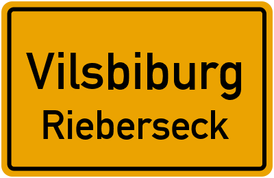 Straßenverzeichnis Vilsbiburg Rieberseck