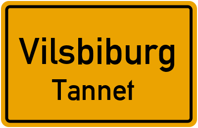 Straßenverzeichnis Vilsbiburg Tannet