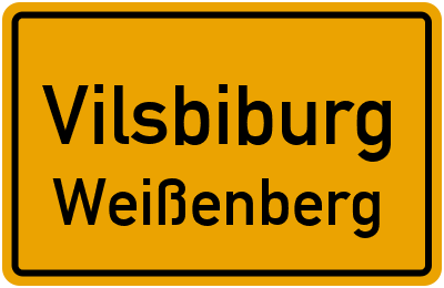 Straßenverzeichnis Vilsbiburg Weißenberg