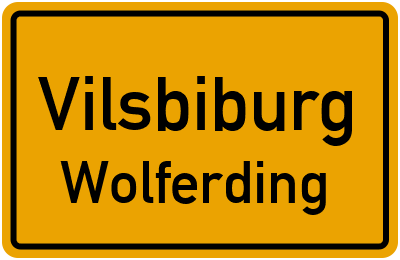 Straßenverzeichnis Vilsbiburg Wolferding