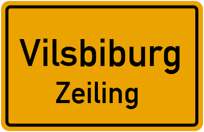 Straßenverzeichnis Vilsbiburg Zeiling