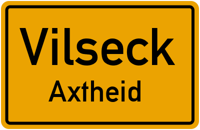 Straßenverzeichnis Vilseck Axtheid
