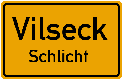 Straßenverzeichnis Vilseck Schlicht
