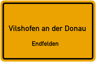 Straßenverzeichnis Vilshofen an der Donau Endfelden