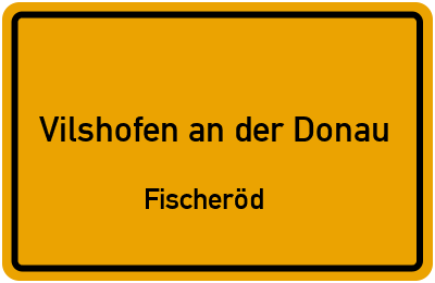 Straßenverzeichnis Vilshofen an der Donau Fischeröd