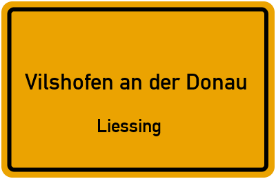 Straßenverzeichnis Vilshofen an der Donau Liessing