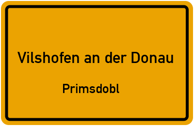 Straßenverzeichnis Vilshofen an der Donau Primsdobl