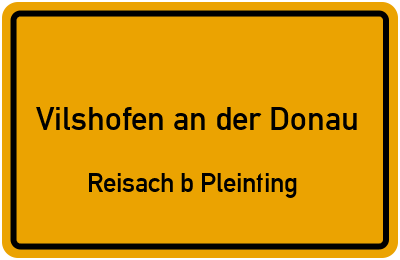 Straßenverzeichnis Vilshofen an der Donau Reisach b Pleinting