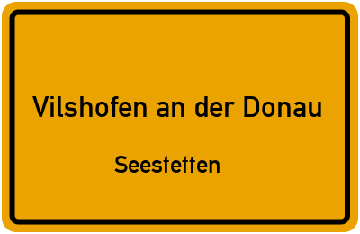 Straßenverzeichnis Vilshofen an der Donau Seestetten