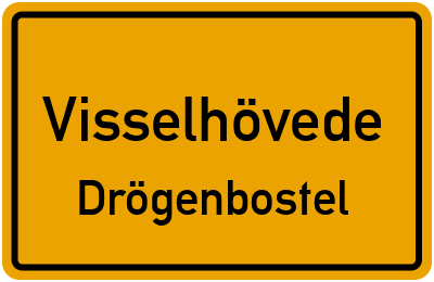 Straßenverzeichnis Visselhövede Drögenbostel