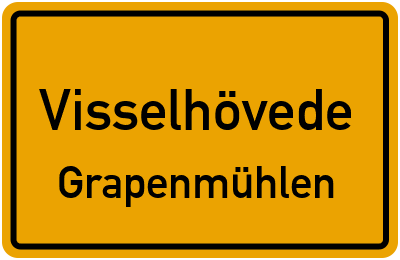 Straßenverzeichnis Visselhövede Grapenmühlen