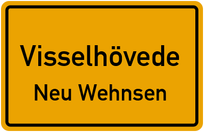 Straßenverzeichnis Visselhövede Neu Wehnsen